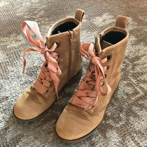Lace Up Ankle Boots